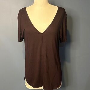 women’s Banana Republic  V-Neck Women's Short Sleeve Tunic. Small